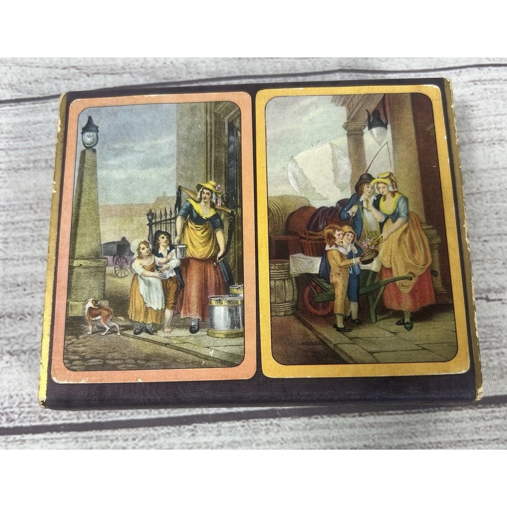 Vintage Cries Of London‎  2 Pack Set Guild Playing Cards